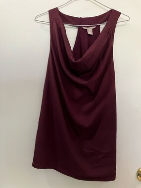 Banana Republic Sleeveless Dress in Wine